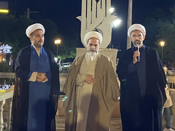 تصاویر/ هفتادوچهارمین شب ایستادگی مردم انقلابی جلفا