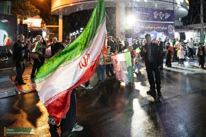 تصاویر/ هفتادوچهارمین شب ایستادگی مردم انقلابی جلفا