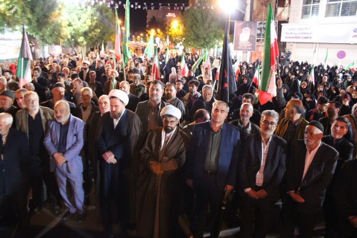 تصاویر/ هفتادوچهارمین شب ایستادگی مردم انقلابی خرمدره