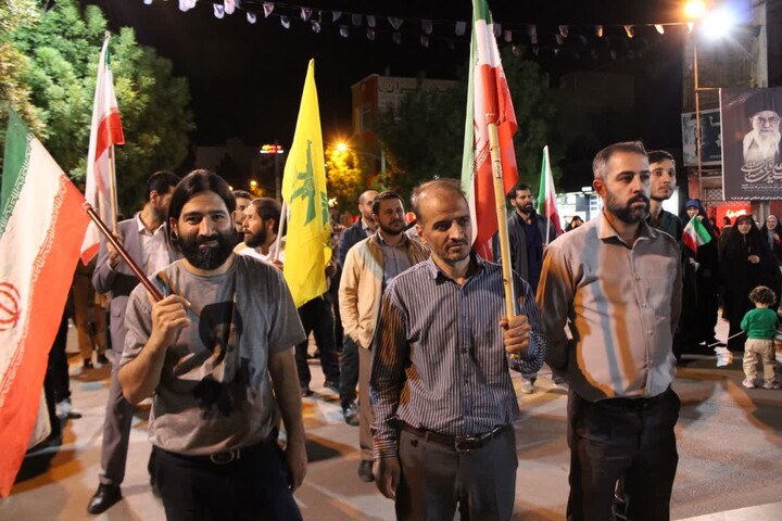 تصاویر/ هفتادوچهارمین شب ایستادگی مردم انقلابی خرمدره