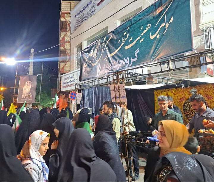 تصاویر/ هفتادوچهارمین شب ایستادگی مردم انقلابی خرمدره