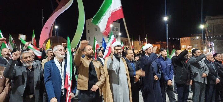 تصاویر/ هفتادوچهارمین شب ایستادگی مردم انقلابی دندی