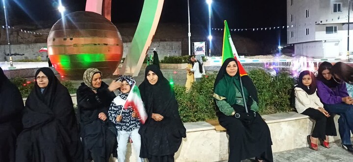 تصاویر/ هفتادوچهارمین شب ایستادگی مردم انقلابی دندی