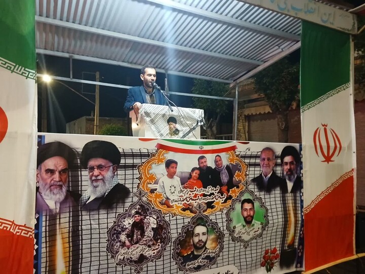 تصاویر/ هفتادوچهارمین شب ایستادگی مردم انقلابی مرند