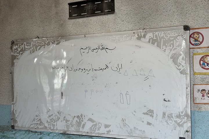 حضور خادمان حرم بانوی کرامت در مقتل شهدای مدرسه شجره طیبه میناب