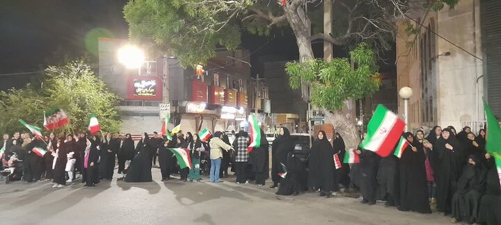 تصاویر/ هفتادوچهارمین شب ایستادگی مردم انقلابی اسکو