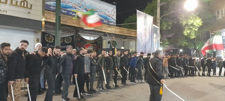 تصاویر/ هفتادوچهارمین شب ایستادگی مردم انقلابی اسکو
