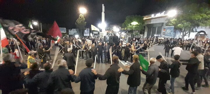 تصاویر/ هفتادوچهارمین شب ایستادگی مردم انقلابی اسکو