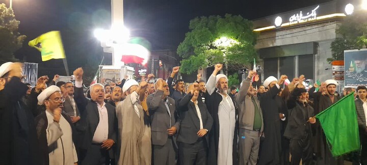 تصاویر/ هفتادوچهارمین شب ایستادگی مردم انقلابی اسکو