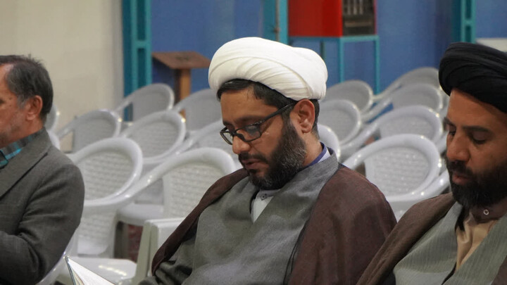 تصاویر/ حضور جمعی از مسئولان نهادهای حوزوی در مراسم چهلمین روز شهادت شهیدان مهدور
