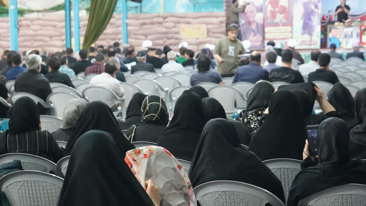 تصاویر/ حضور جمعی از مسئولان نهادهای حوزوی در مراسم چهلمین روز شهادت شهیدان مهدور
