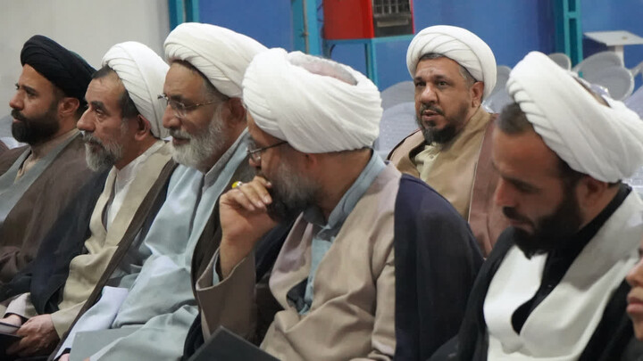 تصاویر/ حضور جمعی از مسئولان نهادهای حوزوی در مراسم چهلمین روز شهادت شهیدان مهدور
