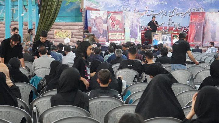 تصاویر/ حضور جمعی از مسئولان نهادهای حوزوی در مراسم چهلمین روز شهادت شهیدان مهدور
