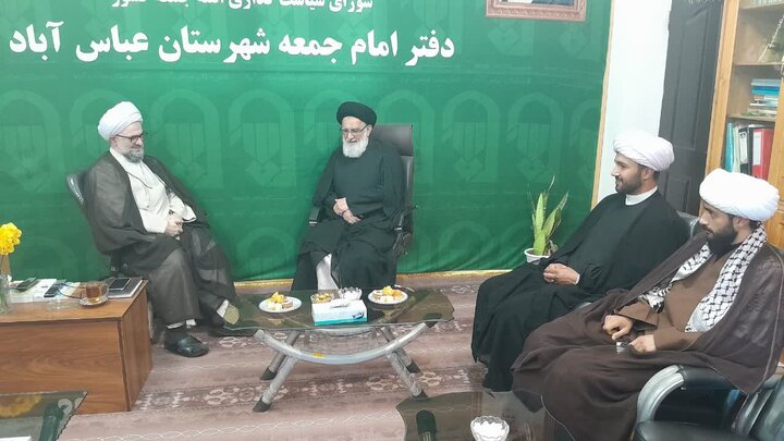 تصاویر/ دیدارهای حجت الاسلام و المسلمین پیشنمازی در عباس آباد