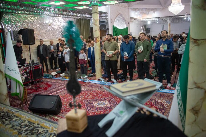 تصاویر / آیین اختتامیه طرح ملی نهضت زندگی با آیه استان همدان