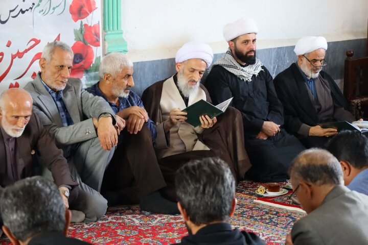 تصاویر/ اربعین شهید امیرحسین صباغی در پیرتکیه ملک کلا قائمشهر با حضور نماینده ولی فقیه در مازندران