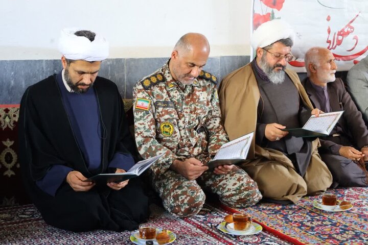 تصاویر/ اربعین شهید امیرحسین صباغی در پیرتکیه ملک کلا قائمشهر با حضور نماینده ولی فقیه در مازندران