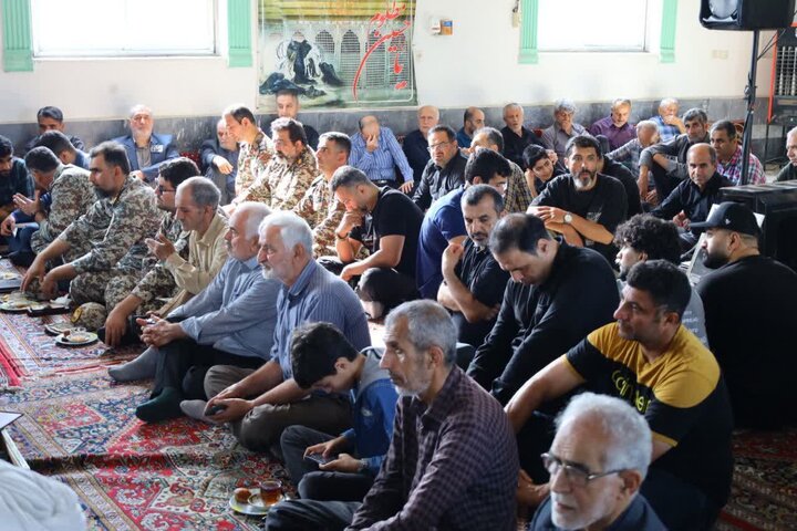 تصاویر/ اربعین شهید امیرحسین صباغی در پیرتکیه ملک کلا قائمشهر با حضور نماینده ولی فقیه در مازندران