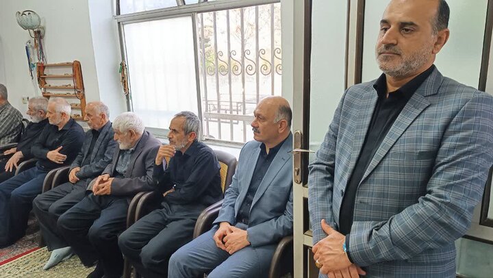 تصاویر/ حضور امام جمعه شهرستان چالوس در مراسم بزرگداشت شهید وطن حاج سید قاسم نقیبی