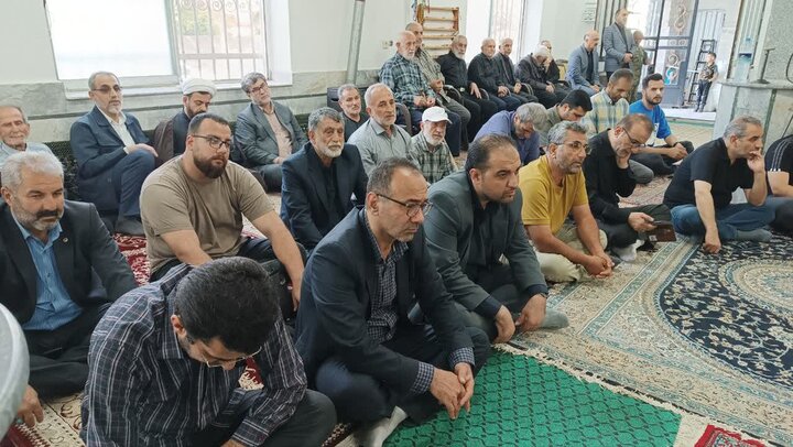 تصاویر/ حضور امام جمعه شهرستان چالوس در مراسم بزرگداشت شهید وطن حاج سید قاسم نقیبی