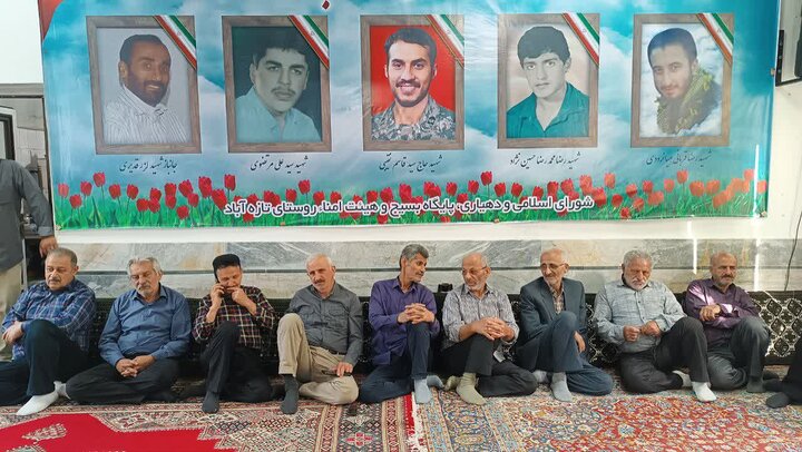 تصاویر/ حضور امام جمعه شهرستان چالوس در مراسم بزرگداشت شهید وطن حاج سید قاسم نقیبی