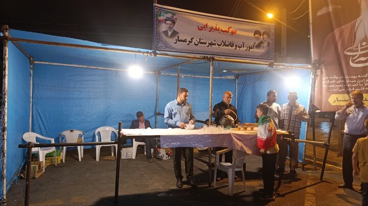 تصاویر / گوشه‌هایی از تجمع خیابانی «شب‌های اقتدار» توسط مردم گرمسار