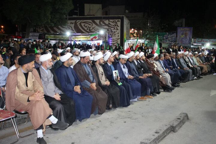 تصاویر/تجلی وحدت و اقتدار در میثاق مردم و ماموستایان کردستان با آرمان‌های انقلاب
