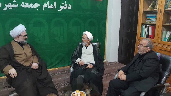 تصاویر/ دیدار مسئول نمایندگی شورای سیاستگذاری ائمه جمعه مازندران از نهاد امامت جمعه عباس‌آباد