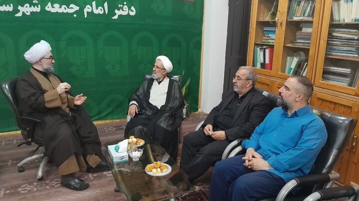 تصاویر/ دیدار مسئول نمایندگی شورای سیاستگذاری ائمه جمعه مازندران از نهاد امامت جمعه عباس‌آباد