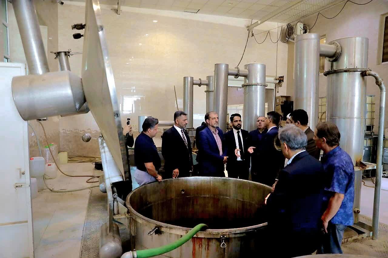 سرکنسول جمهوری عراق در اصفهان میهمان پایتخت گل و گلاب ایران بود+تصاویر