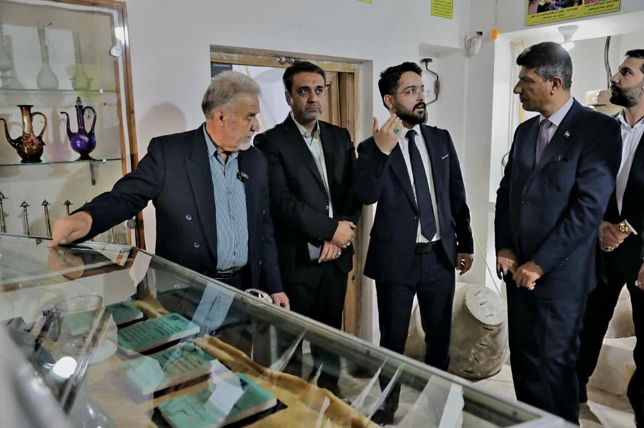 سرکنسول جمهوری عراق در اصفهان میهمان پایتخت گل و گلاب ایران بود+تصاویر
