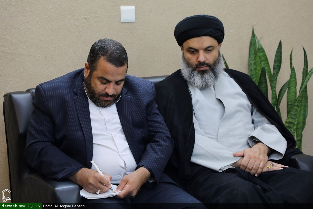 دیدار مدیر حوزه علمیه استان یزد با نماینده مردم یزد در مجلس شورای اسلامی