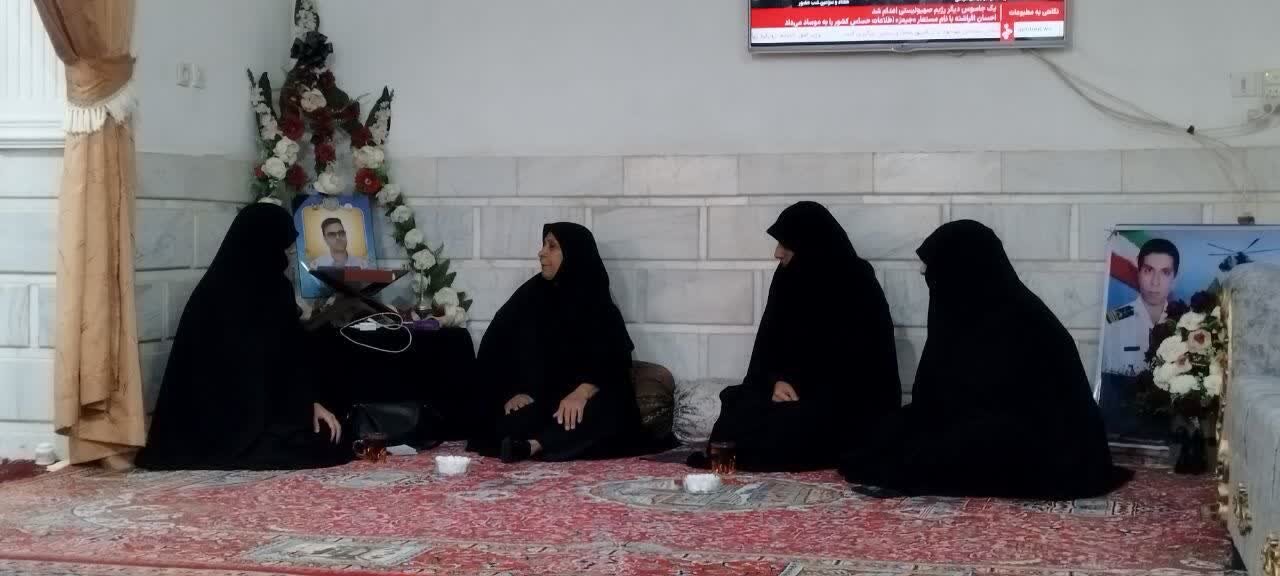دیدار خانواده شهید