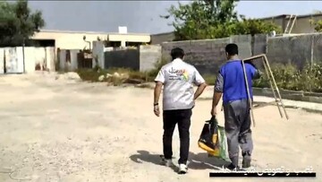 فیلم| گروه جهادی احمدی جوان پای کار مردم