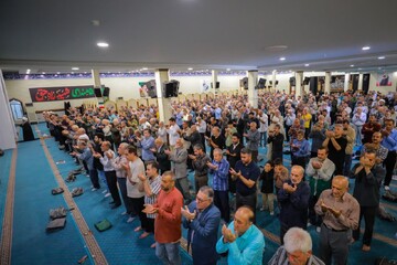تصاویر/ نماز عبادی سیاسی جمعه در ساوجبلاغ