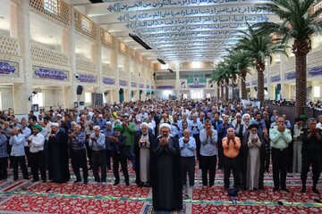 تصاویر/ نماز جمعه شهرستان مهریز