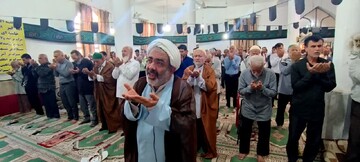 تصاویر/ نماز عبادی سیاسی جمعه آب‌پخش