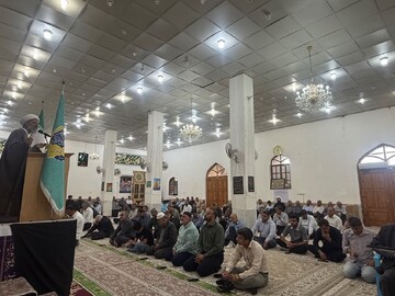 تصاویر/ نماز عبادی سیاسی جمعه بندر ریگ