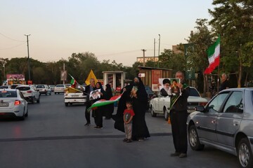 فیلم| اجتماع پرچم گردانی موکب ارکان الهدی شهر اراک