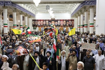 فیلم |  بیانیه عربی پایانی اجتماع حوزویان در محکومیت سرکوب سیستماتیک ملت مسلمان بحرین