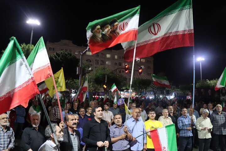 تصاویر/ موج هفتادوپنجم اجتماع مردمی در باقرشهر و کهریزک