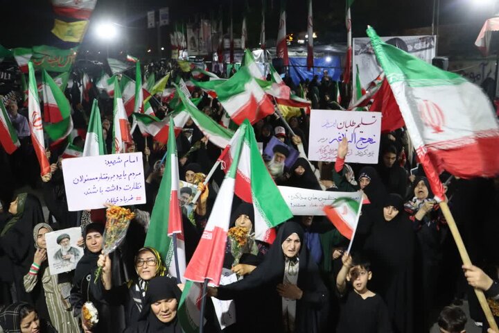 تصاویر/ موج هفتادوپنجم اجتماع مردمی در باقرشهر و کهریزک