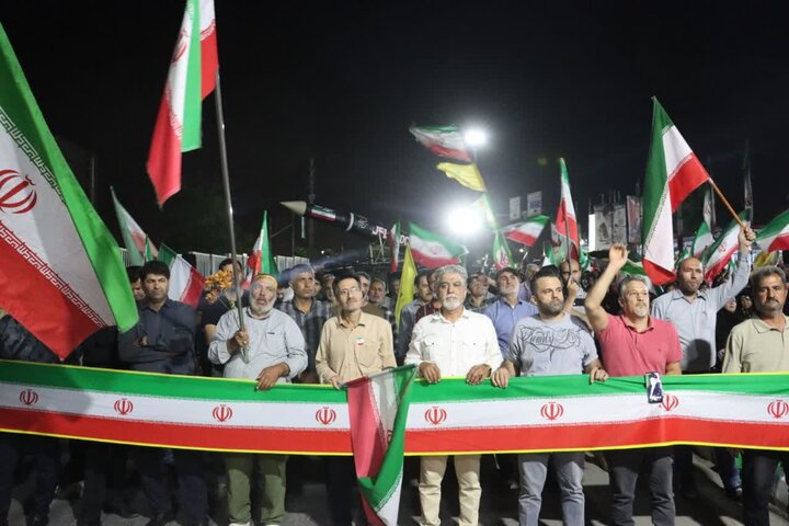 تصاویر/ موج هفتادوپنجم اجتماع مردمی در باقرشهر و کهریزک