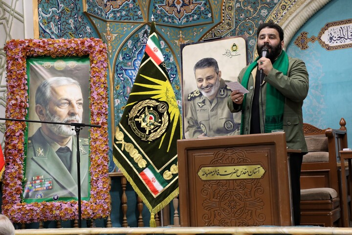 تصاویر/ مراسم اربعین خاکسپاری سپهبد شهید سید عبدالرحیم موسوی اردیبهشت حرم حضرت فاطمه معصومه(سلام‌الله‌علیها)