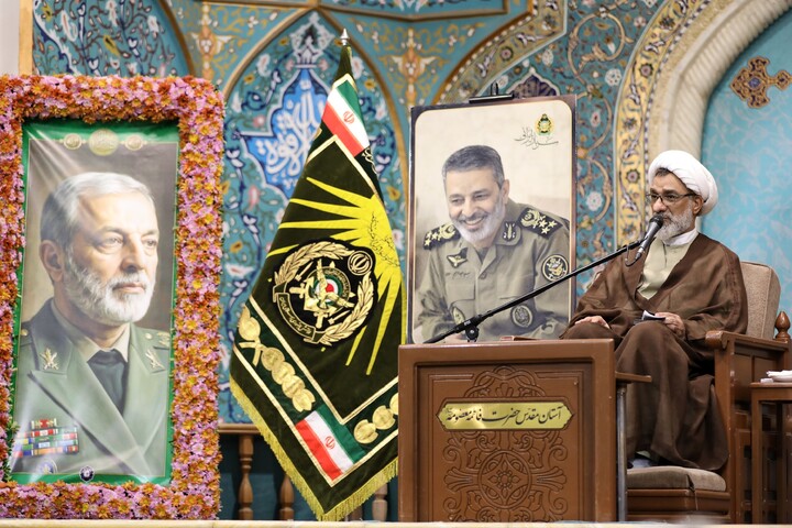 تصاویر/ مراسم اربعین خاکسپاری سپهبد شهید سید عبدالرحیم موسوی اردیبهشت حرم حضرت فاطمه معصومه(سلام‌الله‌علیها)