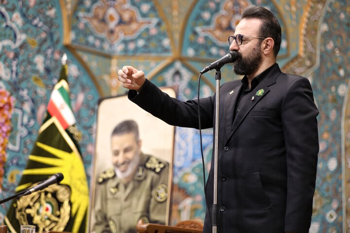 تصاویر/ مراسم اربعین خاکسپاری سپهبد شهید سید عبدالرحیم موسوی اردیبهشت حرم حضرت فاطمه معصومه(سلام‌الله‌علیها)