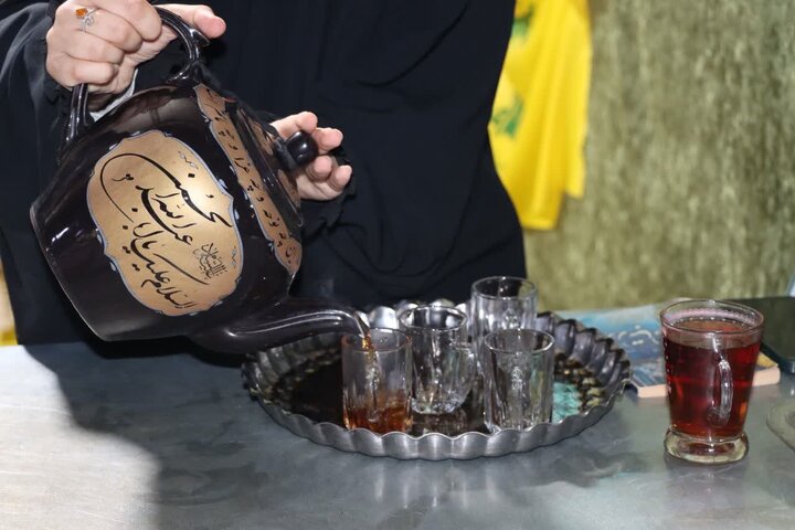تصاویر/ راهپیمایی مردم شهر اشکذر از میدان نماز تا حسینیه سفید اشکذر