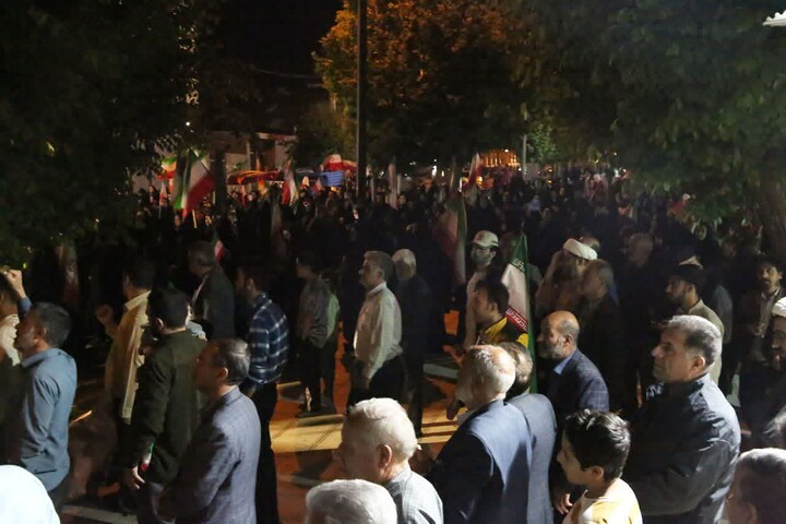 تصاویر / موج هفتاد و پنجم از ایستادگی و حضور مردم اسدآباد
