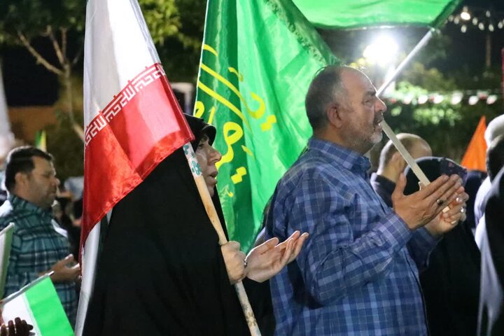تصاویر/ اجتماع مردمی «شب‌های اقتدار» مردم غیور شهر سمنان