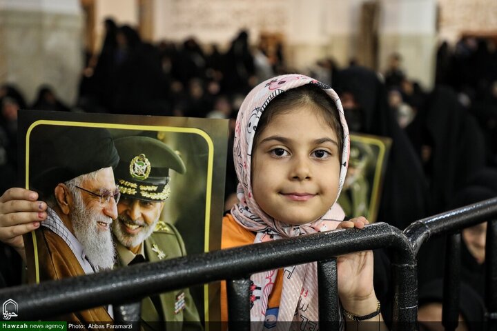 Photos/Cérémonie du 40e jour du martyre du général Seyed Abdolrahim Mousavi à Qom